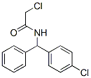 2-氯-N-((4-氯苯基)(苯基)甲基)乙酰胺, 92435-83-1, 结构式