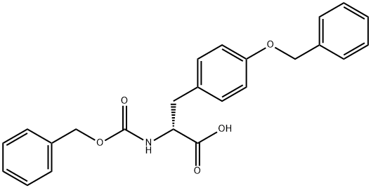 Z-D-TYR(BZL)-OH Structure