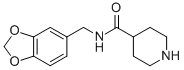 피페리딘-4-카르복실산(벤조[1,3]DIOXOL-5-YLMETHYL)-아미드