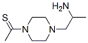 Ethanethione,  1-[4-(2-aminopropyl)-1-piperazinyl]- Struktur