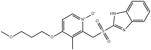 Rebeprazole sulfone N-oxide 化学構造式