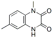 2,3-Quinoxalinedione,1,4-dihydro-1,6-dimethyl-(9CI) Structure