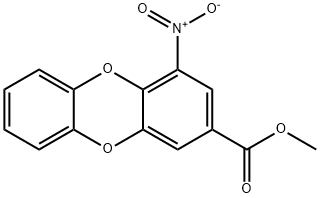 methyl 4-nitrooxanthrene-2-carboxylate Structure