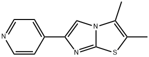 2,3-DIMETHYL-6-(PYRIDIN-4-YL)IMIDAZO[2,1-B]THIAZOLE Struktur