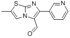 2-METHYL-6-(3-PYRIDINYL)IMIDAZO[2,1-B]THIAZOLE-5-CARBOXALDEHYDE,924883-89-6,结构式