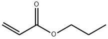 アクリル酸プロピル 化学構造式