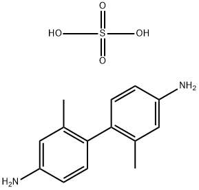 [2,2'-dimethyl[1,1'-biphenyl]-4,4'-diyl]diammonium sulphate,92505-73-2,结构式