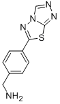 1-(4-[1,2,4]TRIAZOLO[3,4-B][1,3,4]THIADIAZOL-6-YLPHENYL)METHANAMINE 结构式