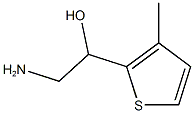 2-Amino-1-(3-methylthiophen-2-yl)ethan-1-ol Structure