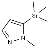 1-METHYL-5-TRIMETHYLSILANYL-1H-PYRAZOLE,92524-99-7,结构式