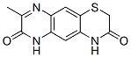 2H-Pyrazino[2,3-g]-1,4-benzothiazine-3,7(4H,6H)-dione,  8-methyl- 化学構造式