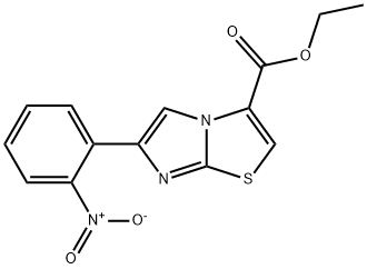 6-(2-NITRO-PHENYL)-IMIDAZO[2,1-B]THIAZOLE-3-CARBOXYLIC ACID ETHYL ESTER|6-(2-硝基苯基)咪唑[2,1-B]并噻唑-3-羧酸乙酯