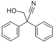 Benzeneacetonitrile,a-(hydroxymethyl)-a-phenyl- Struktur