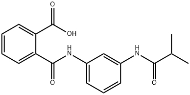 2-{[3-(ISOBUTYRYLAMINO)ANILINO]-CARBONYL}BENZOIC ACID price.