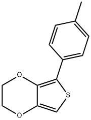 Thieno[3,4-b]-1,4-dioxin,  2,3-dihydro-5-(4-methylphenyl)- Structure