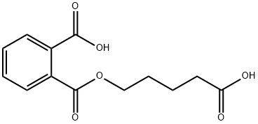 Mono(4-carboxybutyl) Phthalate, 92569-48-7, 结构式