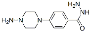 4-(4-aminopiperazin-1-yl)benzohydrazide 结构式