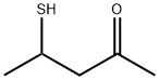 2-Pentanone, 4-mercapto- (9CI) Structure