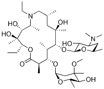 アジトロマイシンN-エチル 化学構造式