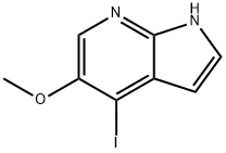 1H-Pyrrolo[2,3-b]pyridine, 4-iodo-5-Methoxy-, 926004-74-2, 结构式