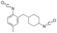 2-[(4-isocyanatocyclohexyl)methyl]-p-tolyl isocyanate Structure
