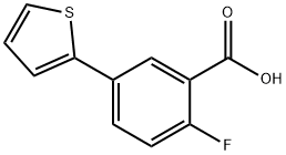 2-Fluoro-5-(thiophen-2-yl)benzoic acid|2-Fluoro-5-(thiophen-2-yl)benzoic acid
