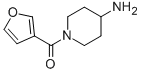 1-(3-FUROYL)PIPERIDIN-4-AMINE Struktur
