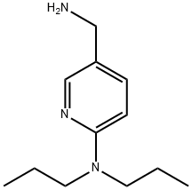 5-(Aminomethyl)-N,N-dipropyl-2-pyridinamine 结构式