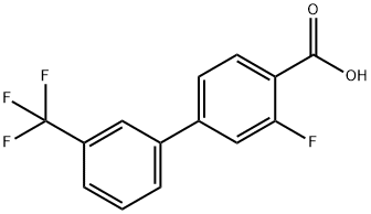 2-Fluoro-4-(3-trifluoroMethylphenyl)benzoic acid price.