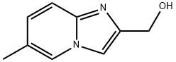 (6-甲基咪唑并[1,2-A]吡啶-2-基)甲醇,926223-25-8,结构式