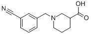 1-(3-CYANOBENZYL)PIPERIDINE-3-CARBOXYLIC ACID,926226-91-7,结构式