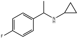 N-(1-(4-fluorophenyl)ethyl)cyclopropanaMine, 98+% C11H14FN, MW: 179.23 化学構造式