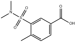 3-[(dimethylamino)sulfonyl]-4-methylbenzoic acid|3-(二甲基氨基磺酰基)-4-甲基-苯甲酸
