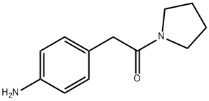2-(4-氨基苯基)-1-1-	吡咯烷乙酮,926265-87-4,结构式