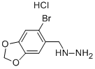 926268-72-6 (6-BROMO-1,3-BENZODIOXOL-5-YL)METHYL]HYDRAZINE HYDROCHLORIDE