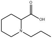 N-丙基-2-哌啶羧酸, 926275-68-5, 结构式