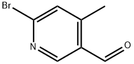 6-溴-4-甲基烟醛, 926294-07-7, 结构式