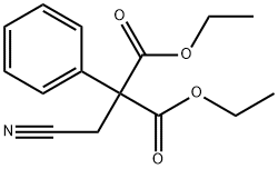 PROPANEDIOIC ACID, 2-(CYANOMETHYL)-2-PHENYL-, 1,3-DIETHYL ESTER,92647-37-5,结构式