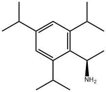 Benzenemethanamine, α-methyl-2,4,6-tris(1-methylethyl)-, (αR)- 化学構造式