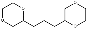 1,4-Dioxane,  2,2-(1,3-propanediyl)bis- Struktur