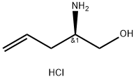 (R)-2-AMINOPENT-4-EN-1-OL HYDROCHLORIDE Struktur