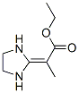 Propanoic  acid,  2-(2-imidazolidinylidene)-,  ethyl  ester 结构式