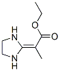 Propanoic  acid,  2-(2-imidazolidinylidene)-,  ethyl  ester Struktur