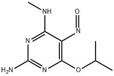 92673-47-7 2-Amino-4-isopropoxy-6-(methylamino)-5-nitroso-pyrimidine