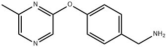 4-[(6-Methylpyrazin-2-yl)oxy]benzylamine 97% price.