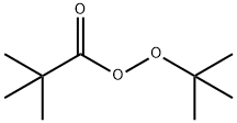 ピバロイルtert-ブチルペルオキシド 化学構造式
