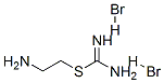2-aminoethylsulfanylmethanimidamide dihydrobromide 化学構造式