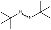 ジ(tert-ブチル)ジアゼン 化学構造式