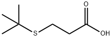 3-(tert-Butylthio)propionic acid Structure