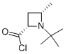 2-Azetidinecarbonylchloride,1-(1,1-dimethylethyl)-4-methyl-,cis-(9CI) Structure